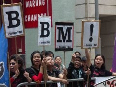 TKI di Hong Kong Gelar Aksi Tolak Kenaikan Harga BBM